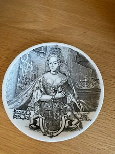 Vintage Wedgwood Porzellan Queen Mary II Williamsburg Ware Gedenkteller - Bild 1 von 6