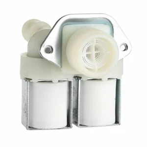 KENWOOD K714WM14 Cold Water Double INLET SOLENOID VALVE 180 Deg 17438100000413 - Picture 1 of 3