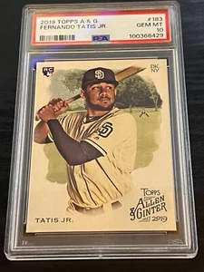 Topps Allen & Ginter 2019 Fernando Tatis Jr Rookie RC #183 PSA 10 Padres - Imagen 1 de 1