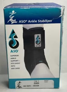 Med Spec 264004 ASO Ankle Stabilizer White Size Medium M Ankle Support - Picture 1 of 4