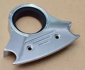 Harley Davidson Velocímetro Gauge Monte Cromo Cuentarrevoluciones Fxlr 87-94 - Picture 1 of 3
