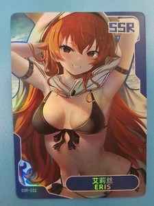 ERIS SSR SSR-032 Senpai Goddess Haven Series 4 Story CCG Anime Card - Foto 1 di 2
