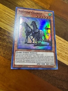 Carro della Fortuna SHVA-EN005 1° Edizione Super Rara NM + BONUS - Foto 1 di 2