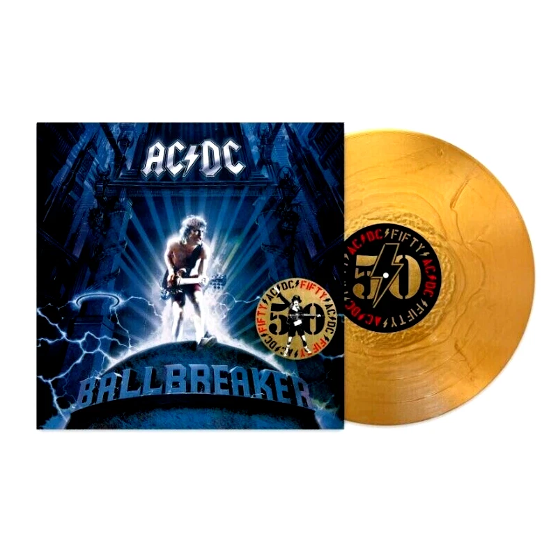 AC/DC Ballbreaker 180gm Gold Nugget Vinyl Lp Record NEW - image 1 of 1