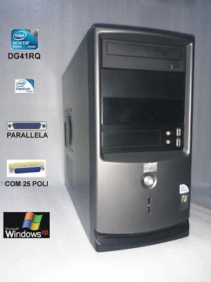 Intel Desktop Board DG41RQ - DUAL CORE - PARALLELA - 2 GB RAM - WIN XP - TESTATO - Immagine 1 di 4