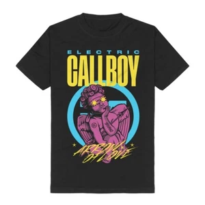 Electric Callboy Band Arrow Of Love Heavy Cotton Black All Size T Shirt UR162 - Picture 1 of 3