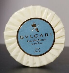 BVLGARI AU THE BLEU Perfumed Soap MINI Size / Travel Size 1.7 oz/50 g  NEW