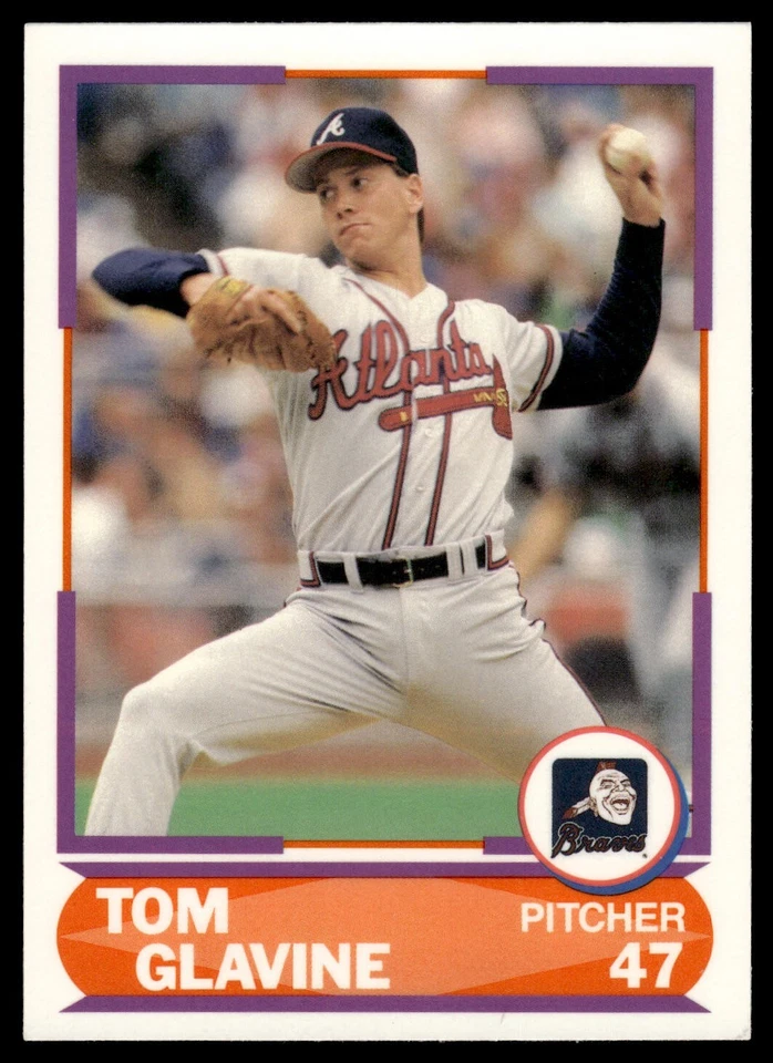 1989 Score - Young Superstars #23 Tom Glavine Braves - Image 1 of 2