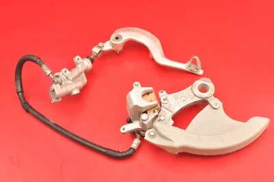 2005 05-06 Yamaha YZ125 YZ250 YZ450F palanca de freno trasero pinza manguera maestra pastillas Foto 1 de 4