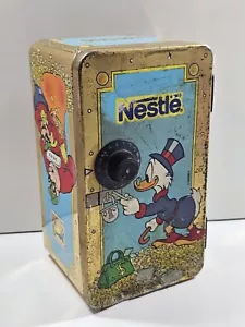 Boîte métal Nestlé oncle Picsou rare , vintage , collection - Foto 1 di 6