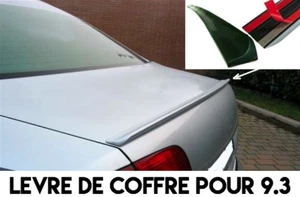 REAR TRUNK LIP SPOILER BOOT TRIM ADHESIVE for SAAB 9-3 93 1998-03 CABRIO AERO - Foto 1 di 5