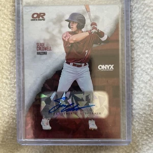 2024 Onyx Slade Caldwell On Card Rookie Auto /465 Arizona Diamondbacks Prospect! - Picture 1 of 2