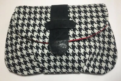 Alabama Crimson Tide Houndstooth Purse Crimson Lining Detachable Strap, NCAA - Image 1 of 4