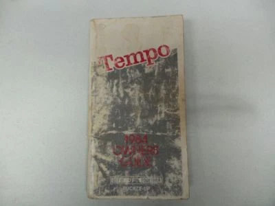 1984 Ford Tempo Owners Manual 15934 - Image 1 of 3