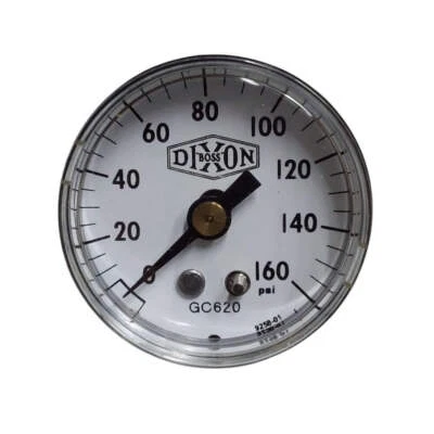 Medidor de montaje trasero Bedford 1/8" NPT genuino 28-706 para pulverizadores sin aire Foto 1 de 4