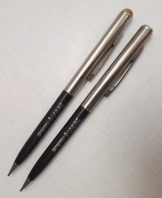 Set of 2 Rare SPERRY UNIVAC Defense Systems Sheaffer Mechanical Pencils - Image 1 of 4