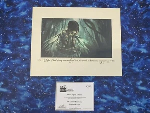 Once Upon a Time Storybook Prop Page Blue Fairy - Picture 1 of 3