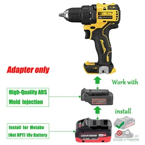 Adaptador para batería antigua Metabo (no HPT) 18V a alimentación para herramienta DeWalt 20V MAX - Imagen 1 de 6