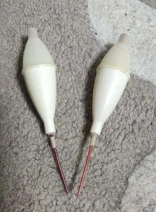 Fishing rod float bite indicator Phosphorus collapsible float USSR 2 pieces - Picture 1 of 5