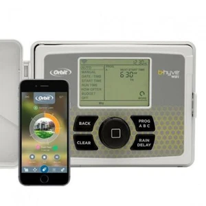 PROGRAMMATORE CENTRALINA IRRIGAZIONE CON WIFI 12 STAZIONI ORBIT B-HYVE 230V - Foto 1 di 4