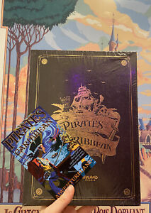 Livre Pirates Des Caraibes Disneyland Paris 50 Ans FR&EN Neuf + Carte Affiche !