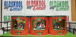 Holiday HotWheels Ornaments 1999 Past Present Future 3er Set Millennium Edition - Bild 1 von 11