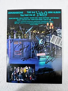 ZEROBASEONE You had me at HELLO signed Promo Album handsigniert + Jiwoong Message - Bild 1 von 15