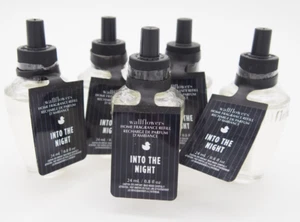 (5) Bath & Body Works INTO THE NIGHT Wallflower profumo ricarica bulbo lotto 0,8 oz - Foto 1 di 7