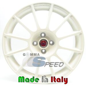 Set 4 cerchi in lega da 17 4x98 878 GW per Fiat 500 Fiorino Idea Bravo Doblo