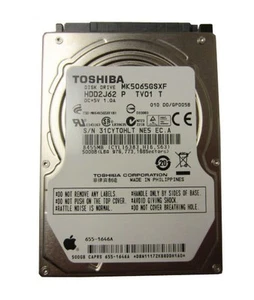 Disque dur interne SATA 500 Go 2,5" Toshiba 3 Go/s 655-1646A (OEM) - Photo 1/1