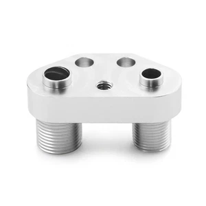 Direct Fit Billet AC Compressor Adapter Fitting For Sanden SD7B10 7176 SD7 A/C - Picture 1 of 5