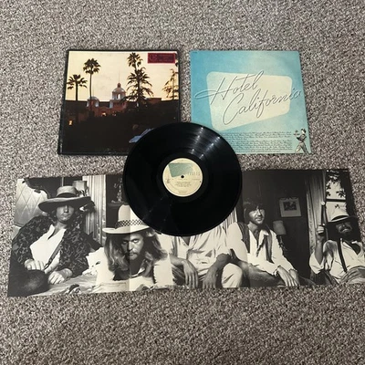 Eagles – Hotel California LP PROMO Copy w/ Poster – 1976 Vinyl - RARE PROMO Foto 1 de 4