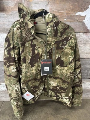 NEW Kryptek Vellus Hunting Jacket, Highlander, Waterproof, Camouflage, LARGE - Image 1 of 4