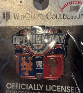2016 METS PHILLIES OPENING DAY PIN 3 - Picture 1 of 1