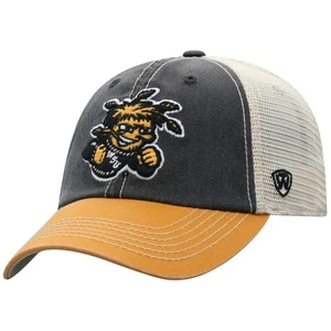 Men's Top of the World  Black Wichita State Shockers Off Road Adjustable Trucker - Picture 1 of 4
