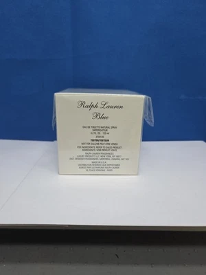 Ralph Lauren Blue 4.2 oz / 125 ml Eau De Toilette spray 7D143 Code  TC - Image 1 of 4