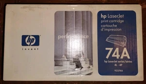 NUOVA HP 74A 92274A cartuccia di stampa toner LaserJet originale nera sigillata OEM - Foto 1 di 4
