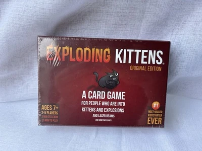 Exploding Kittens A Card Game BNIB Party Family Friendly Games Gift Sealed - Image 1 of 4