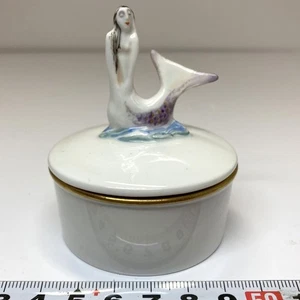Meissen Mermaid Figurine Bonbon Height 6.5Cm Togane - Picture 1 of 12