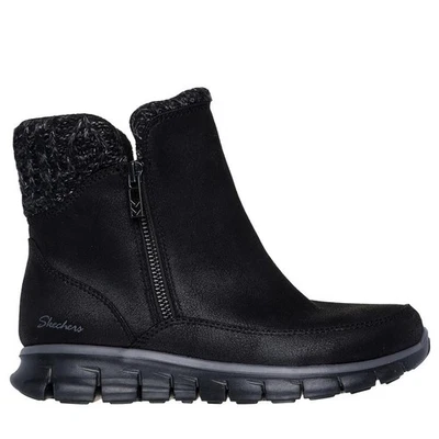 COMODO Y CALIDO BOTIN MUJER SKECHERS SYNERGY  LOVELY COLLAB NEGRO - Imagen 1 de 4