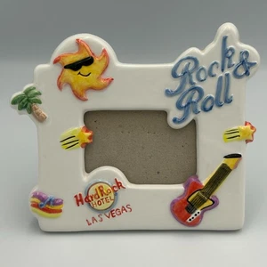 Hard Rock Hotel Bilderrahmen Las Vegas Cafe Keramik Rock & Roll Foto Vintage - Bild 1 von 7
