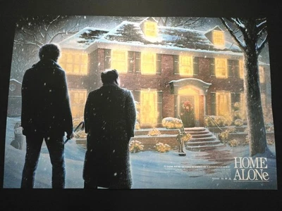 Home Alone Alternative Movie Poster by Artist Kevin Wilson Like Mondo #/125 - Bild 1 von 2