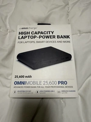 Omni Mobile 25600mah 25600 Laptop Power Bank, Universal Charger for All Devic... - Image 1 of 2