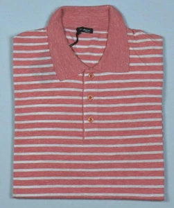 Kiton Hombres Manga Corta Tejido Seda Lino Jersey Polo 50 M NUEVO BN3/144 - Imagen 1 de 9
