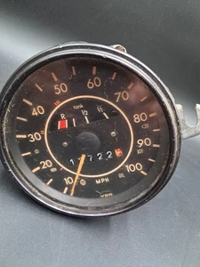 Vintage OEM VDO Volkswagon 1970s Super Beetle? Speedometer - Foto 1 di 5