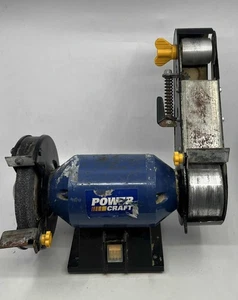 Levigatrice da banco e a nastro Power Craft 150 mm smerigliatrice da banco con levigatrice a nastro - Foto 1 di 6