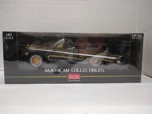 Sun Star #2110 1961 Chevrolet Impala Lowrider Open Convertible 1/18Scale Diecast - Picture 1 of 2