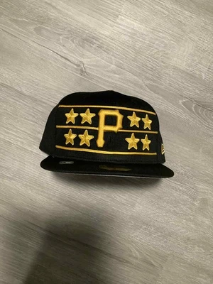 Pittsburgh Pirates Hat 7 1/4 New Era 59Fifty Batting Practice On-Field Cap - Image 1 of 4