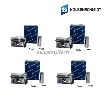 06H107065AM 4x KS OEM Pistons&Rings For AUDI A4 Quattro 2010-2011 Q5 2009-2011 Foto 1 de 4