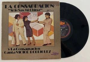La Consagracion "Si Te Vas Mi China" Latin Salsa LP - Salsa 717 CLEAN - Imagen 1 de 4